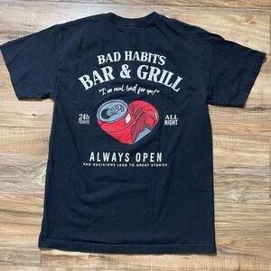 Black Graphic T-Shirt